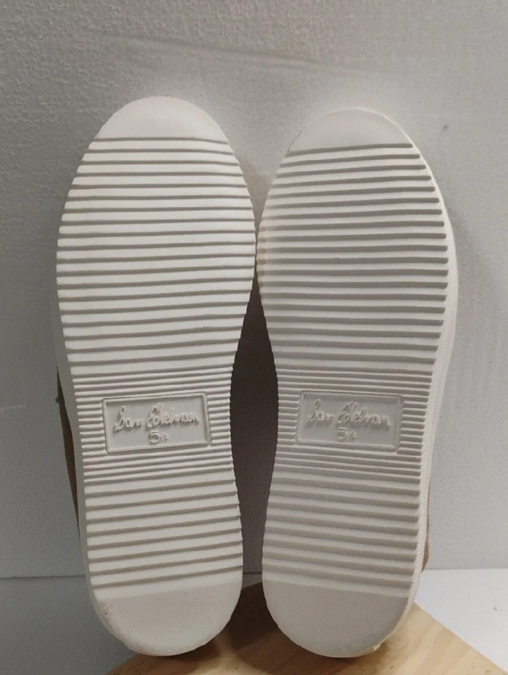 Sam Edelman Women's Suede Sneakers in Beige